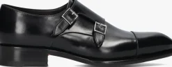 zwarte santoni nette schoenen carter 11652