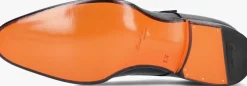 zwarte santoni nette schoenen carter 11652