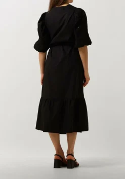 zwarte scarlett poppies midi jurk istanbul