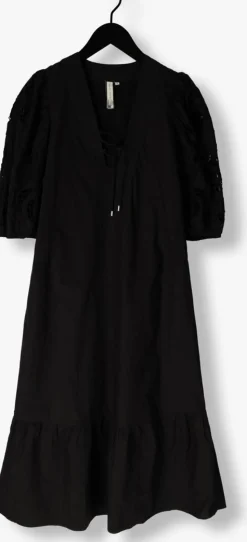 zwarte scarlett poppies midi jurk istanbul