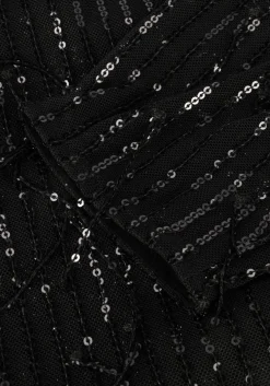 zwarte second female blouses tassel blouse