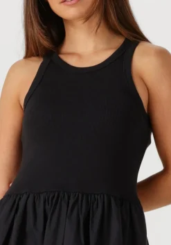 zwarte second female maxi jurk nulana dress