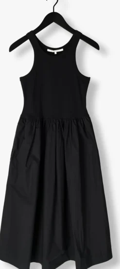 zwarte second female maxi jurk nulana dress