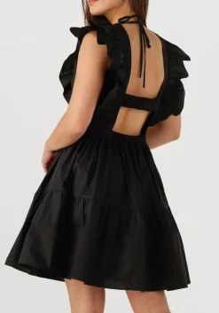 zwarte second female mini jurk zana dress