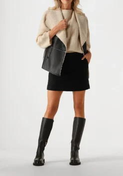 zwarte second female minirok malina mini skirt