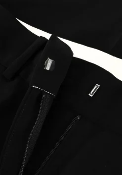 zwarte second female pantalon fique straight trousers