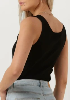 zwarte second female top ambra tanktop