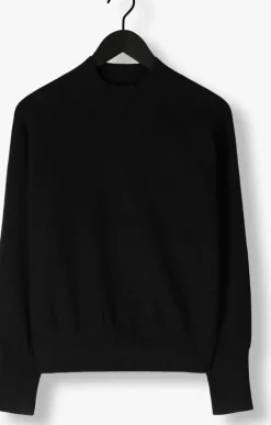 zwarte second female trui octavia knit t-neck