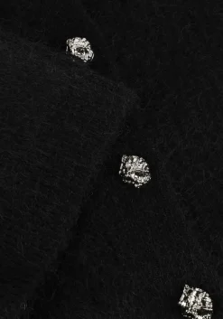 zwarte second female vest andria knit cardigan