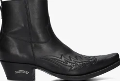 zwarte sendra cowboylaarzen 12185p