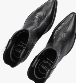 zwarte sendra cowboylaarzen 16576 led