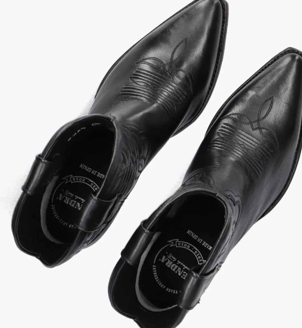 zwarte sendra cowboylaarzen 16576 led