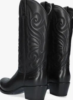 zwarte sendra cowboylaarzen 11627