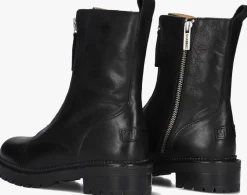 zwarte shabbies enkelboots tirza zipa
