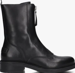 zwarte shabbies enkelboots dean zipa