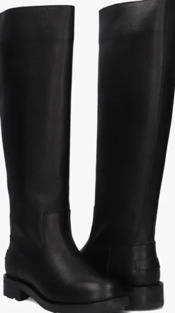 zwarte shabbies hoge laarzen alyd tuba