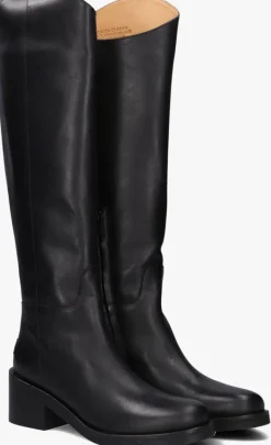 zwarte shabbies hoge laarzen lakey ride