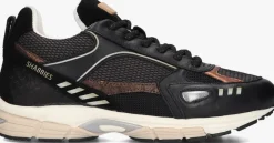 zwarte shabbies lage sneakers abbey masha