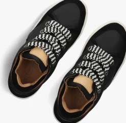 zwarte shabbies lage sneakers ragy chunky