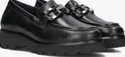 zwarte sioux loafers meredira