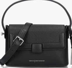 zwarte smaak amsterdam schoudertas alan