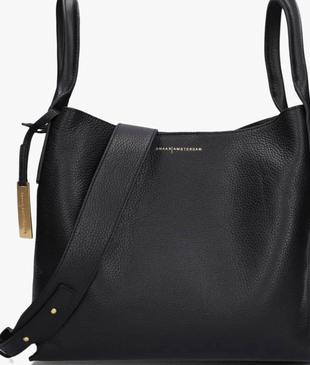 zwarte smaak amsterdam schoudertas scott