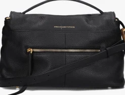 zwarte smaak amsterdam schoudertas ida