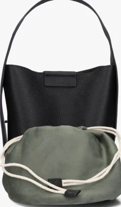 zwarte smaak amsterdam schoudertas nathan