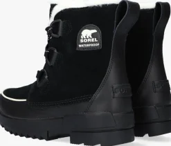 zwarte sorel vachtlaarzen torino ii wp
