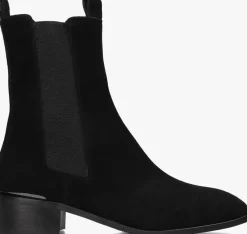 zwarte stefano lauran chelsea boots botin plano