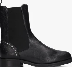 zwarte stefano lauran chelsea boots b5667