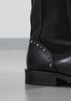 zwarte stefano lauran chelsea boots b5667