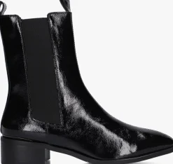 zwarte stefano lauran chelsea boots botin plano