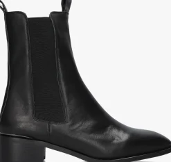 zwarte stefano lauran chelsea boots botin plano