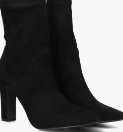 zwarte stefano lauran enkellaarsjes s3089.