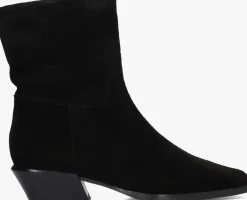 zwarte stefano lauran enkellaarsjes st2070