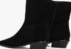 zwarte stefano lauran enkellaarsjes st2070