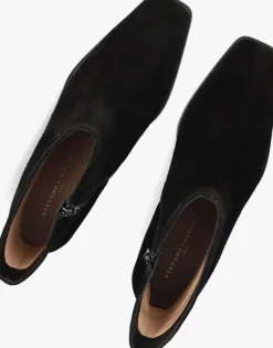 zwarte stefano lauran enkellaarsjes st2070