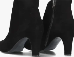 zwarte stefano lauran enkellaarsjes s3112.