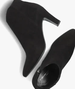 zwarte stefano lauran enkellaarsjes s3112.