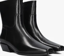 zwarte stefano lauran enkellaarsjes st2070