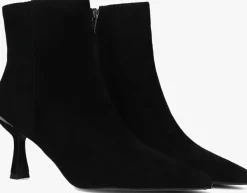 zwarte stefano lauran enkellaarsjes botin