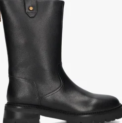 zwarte stefano lauran enkellaarsjes st2156