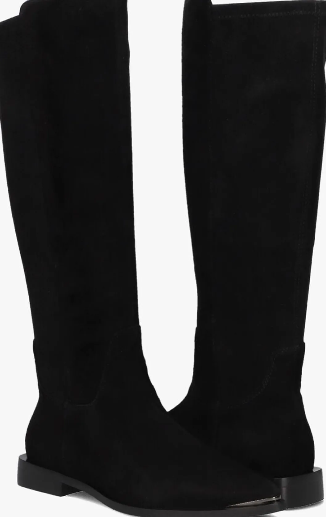 zwarte stefano lauran hoge laarzen pe2059