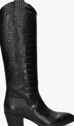zwarte stefano lauran hoge laarzen 702-08