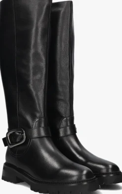 zwarte stefano lauran hoge laarzen pe2053