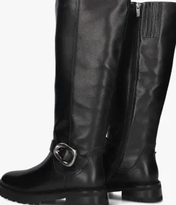 zwarte stefano lauran hoge laarzen pe2053