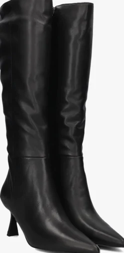 zwarte stefano lauran hoge laarzen bota