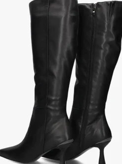 zwarte stefano lauran hoge laarzen bota