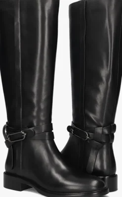 zwarte stefano lauran hoge laarzen pe2076